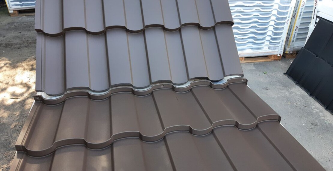 Модульная металлочерепица Budmat Rialto (Польша)