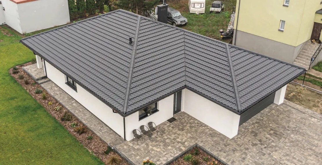 Модульная металлочерепица Budmat Rialto (Польша)