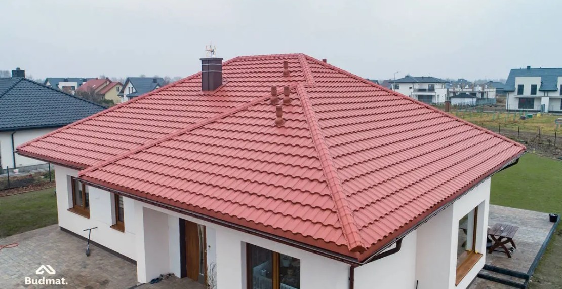 Модульная металлочерепица Budmat Rialto (Польша)