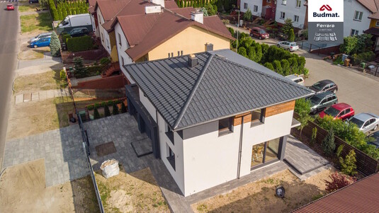 Крыша для дома BUDMAT Ferrara Графитовый D-MATT 7024 - фото 1