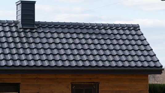 Крыша для дома BUDMAT Venecja Графитовый X-MATT 455 - фото 7