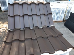 Модульная металлочерепица Budmat Rialto (Польша)